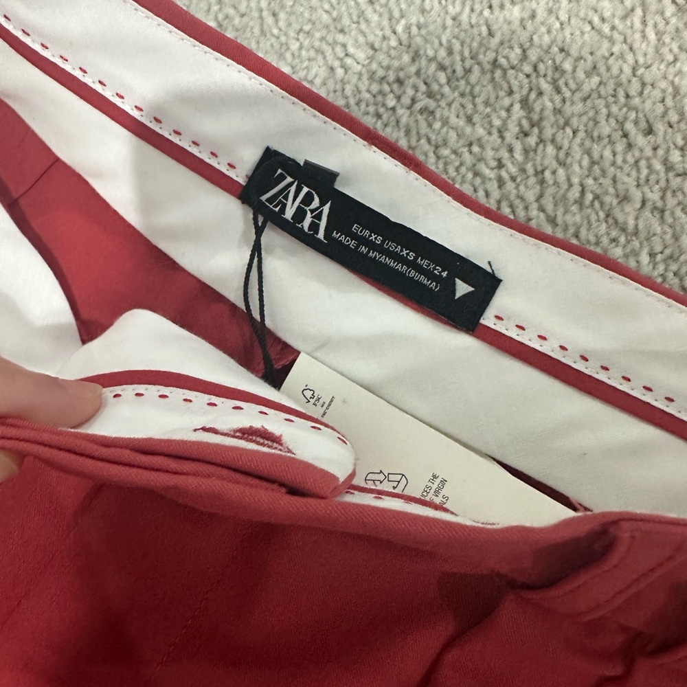 ZARA HIGHT WAISTED TROUSERS - Picture 13 of 15